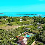 Maxim With Private Pool & Tennis Court Halikounas
