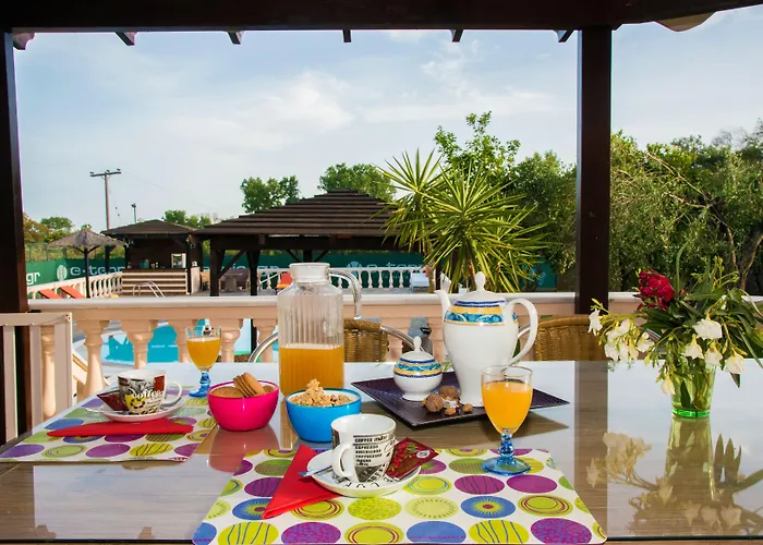 Maxim With Private Pool & Tennis Court * Halikounas