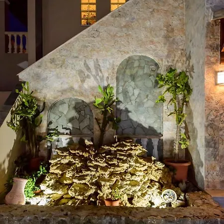 Villa Maxim With Private Pool & Tennis Court Halikounas