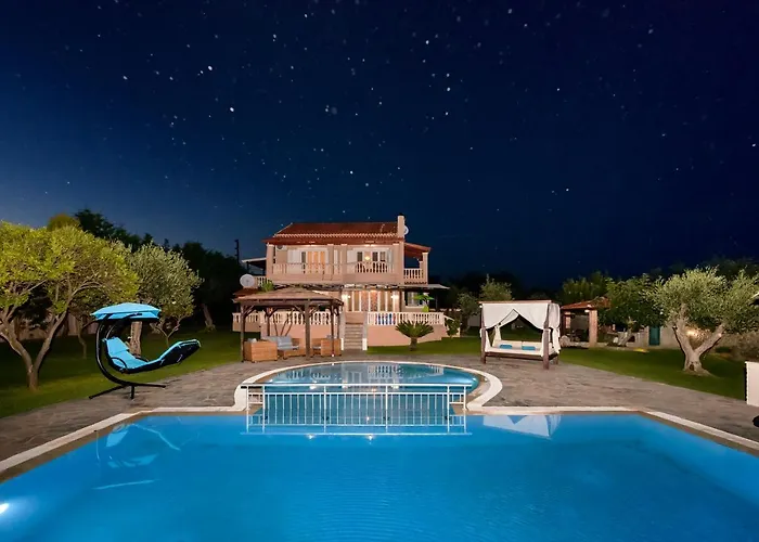 빌라 Maxim With Private Pool & Tennis Court *