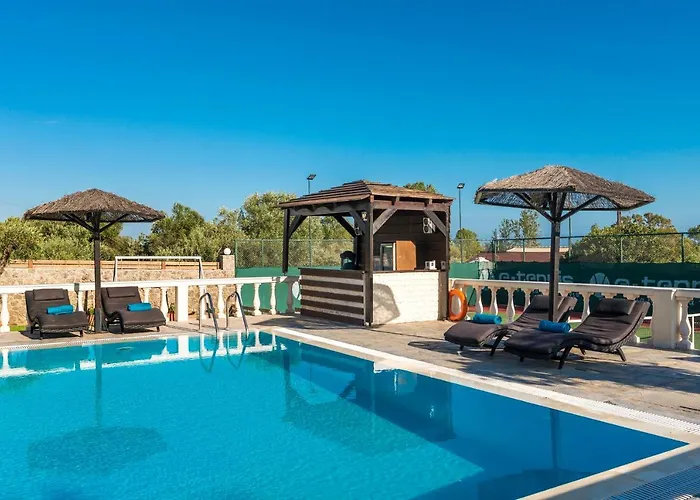 빌라 Maxim With Private Pool & Tennis Court *