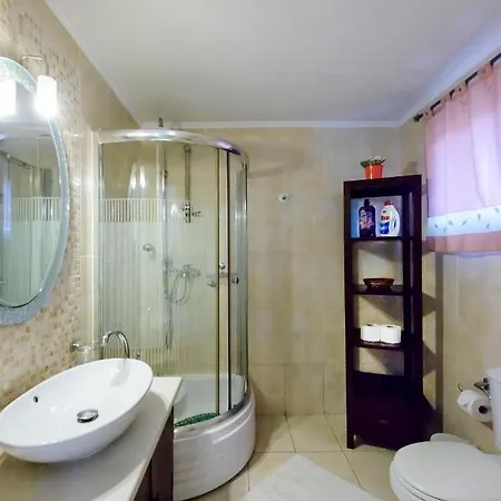 Villa Maxim With Private Pool & Tennis Court Halikounas